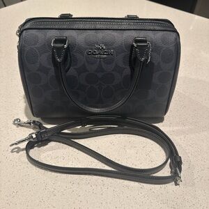 Coach Black Satchel Bag